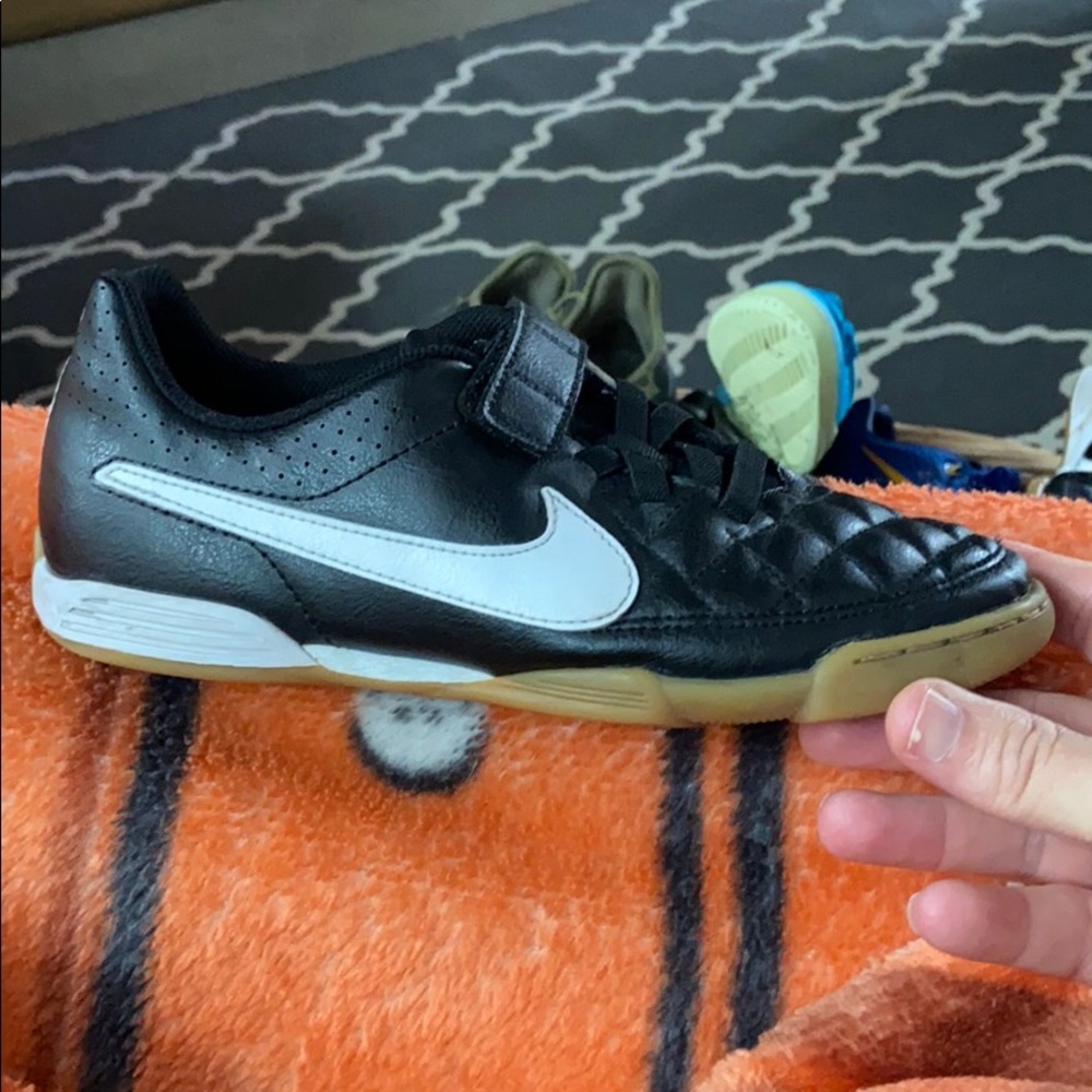 Nike Tiempo indoor soccer shoes
